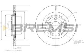 BREMSI CD7703V - DISCHI FRENO - BRAKE DISCS