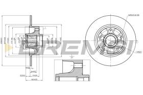 BREMSI CD7730S - DISCHI FRENO - BRAKE DISCS