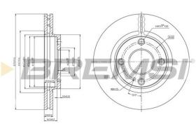 BREMSI CD7740V - DISCHI FRENO - BRAKE DISCS