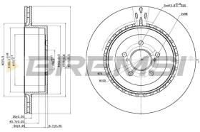BREMSI CD7750V - DISCHI FRENO - BRAKE DISCS