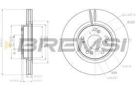 BREMSI CD7775V - DISCHI FRENO - BRAKE DISCS