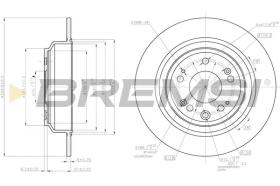 BREMSI CD7778S - DISCHI FRENO - BRAKE DISCS