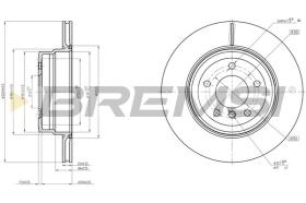 BREMSI CD7812V - DISCHI FRENO - BRAKE DISCS