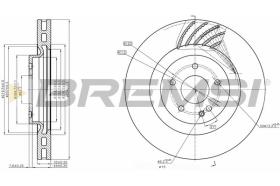 BREMSI CD7900V - DISCHI FRENO - BRAKE DISCS