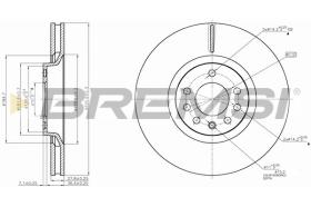 BREMSI CD7904V - DISCHI FRENO - BRAKE DISCS