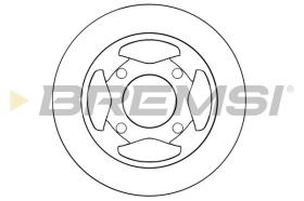 BREMSI CD7913S - DISCHI FRENO - BRAKE DISCS