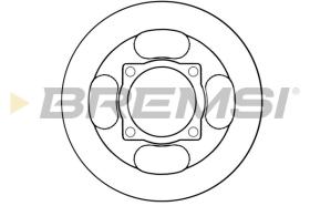 BREMSI CD7916S - DISCHI FRENO - BRAKE DISCS