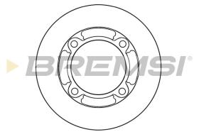 BREMSI CD7919S - DISCHI FRENO - BRAKE DISCS