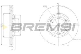 BREMSI CD7946V - DISCHI FRENO - BRAKE DISCS