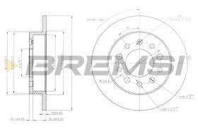 BREMSI CD7955S - DISCHI FRENO - BRAKE DISCS