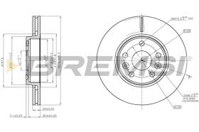 BREMSI CD7979V - DISCHI FRENO - BRAKE DISCS
