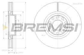 BREMSI CD7983V - DISCHI FRENO - BRAKE DISCS