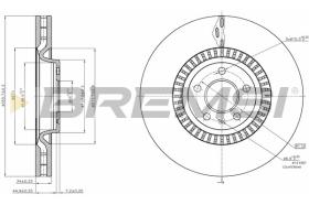 BREMSI CD7987V - DISCHI FRENO - BRAKE DISCS