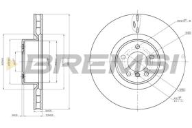 BREMSI CD8086V - DISCHI FRENO - BRAKE DISCS