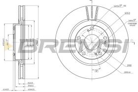BREMSI CD8092V - DISCHI FRENO - BRAKE DISCS