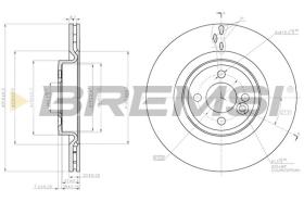 BREMSI CD8127V - DISCHI FRENO - BRAKE DISCS
