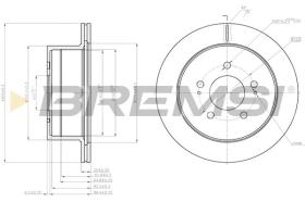 BREMSI CD8170V - DISCHI FRENO - BRAKE DISCS