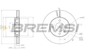 BREMSI CD8184V - DISCHI FRENO - BRAKE DISCS