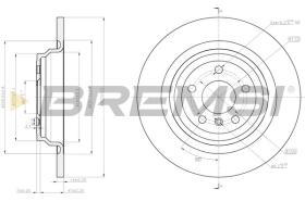 BREMSI CD8204S - DISCHI FRENO - BRAKE DISCS