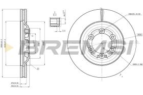 BREMSI CD8372V - DISCHI FRENO - BRAKE DISCS