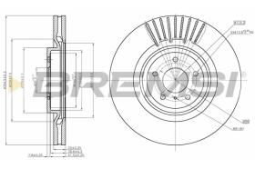 BREMSI CD8430V - DISCHI FRENO - BRAKE DISCS