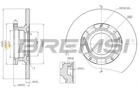 BREMSI CD8471S - DISCHI FRENO - BRAKE DISCS