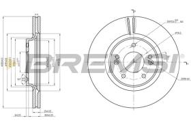 BREMSI CD8680V - DISCHI FRENO - BRAKE DISCS
