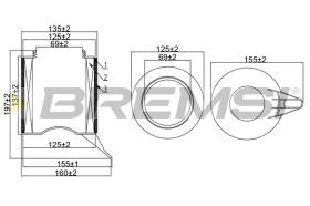 BREMSI FA1061 - FILTRI ARIA - AIR FILTER