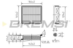 BREMSI FA1135 - FILTRI ARIA - AIR FILTER