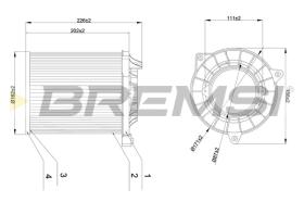 BREMSI FA1178 - FILTRI ARIA - AIR FILTER