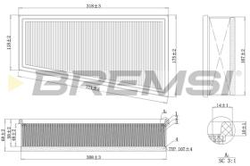 BREMSI FA2004 - FILTRI ARIA - AIR FILTER