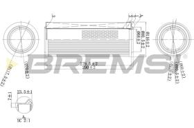 BREMSI FA2114 - FILTRI ARIA - AIR FILTER