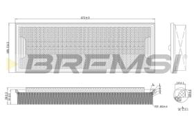 BREMSI FA2127 - FILTRI ARIA - AIR FILTER