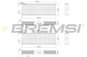 BREMSI FC0071C - FILTRI ABITACOLO - CABIN FILTER