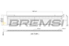 BREMSI FC0085A - FILTRI ABITACOLO - CABIN FILTER