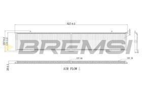 BREMSI FC0085C - FILTRI ABITACOLO - CABIN FILTER