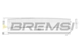 BREMSI FC0485C - FILTRI ABITACOLO - CABIN FILTER