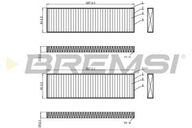 BREMSI FC0946C - FILTRI ABITACOLO - CABIN FILTER
