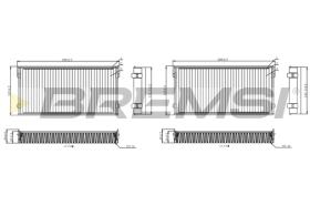 BREMSI FC0948C - FILTRI ABITACOLO - CABIN FILTER