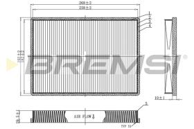 BREMSI FC1941 - FILTRI ABITACOLO - CABIN FILTER