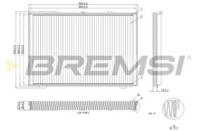 BREMSI FC1946 - FILTRI ABITACOLO - CABIN FILTER