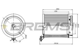 BREMSI FC1950 - FILTRI ABITACOLO - CABIN FILTER