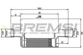 BREMSI FE0324 - FILTRO CARBURANTE - FUEL FILTER