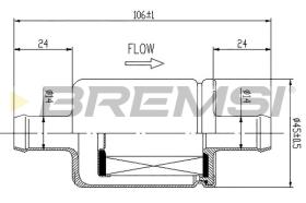 BREMSI FE0330 - FILTRO CARBURANTE - FUEL FILTER