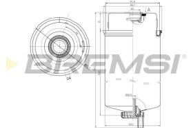 BREMSI FE0347 - FILTRO CARBURANTE - FUEL FILTER
