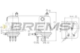 BREMSI FE0786 - FILTRO CARBURANTE - FUEL FILTER