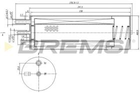 BREMSI FE0796 - FILTRO CARBURANTE - FUEL FILTER