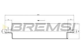 BREMSI FE1017 - FILTRO CARBURANTE - FUEL FILTER