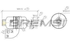 BREMSI FE1901 - FILTRO CARBURANTE - FUEL FILTER
