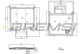 BREMSI FR0673 - FILTRO TRASMISSIONE - TRANSMISSION FILTER